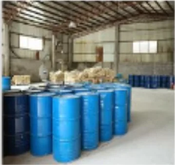 Raw material storage for ESHINE solid surface production
