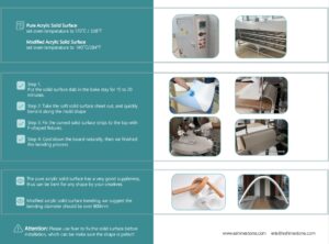 eshine solid surface thermoforming procee guide